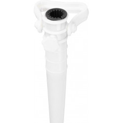 Stojan na plážový slnečník LEQ CONNOR, PVC, skrutka do zeme, držiak, 43 cm