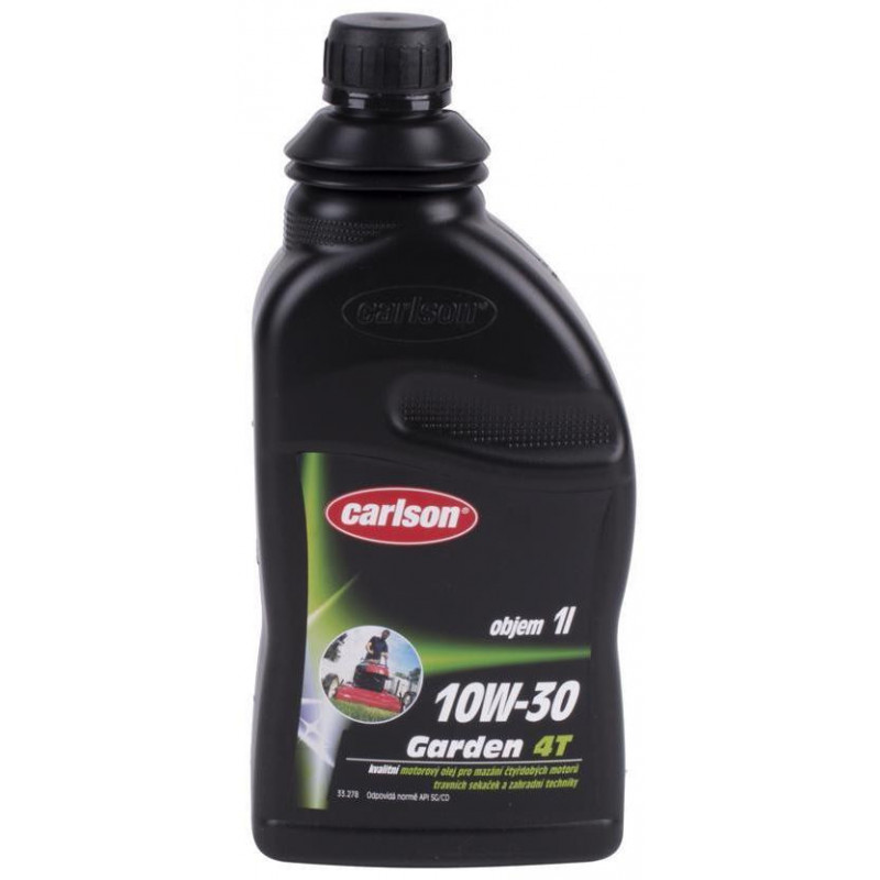 Olej carlson GARDEN 4T, SAE 10W-30, 1000 ml