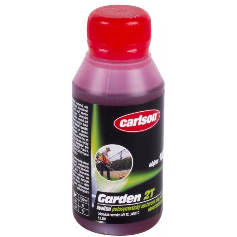 Olej carlson GARDEN 2T, API TC, 0100 ml