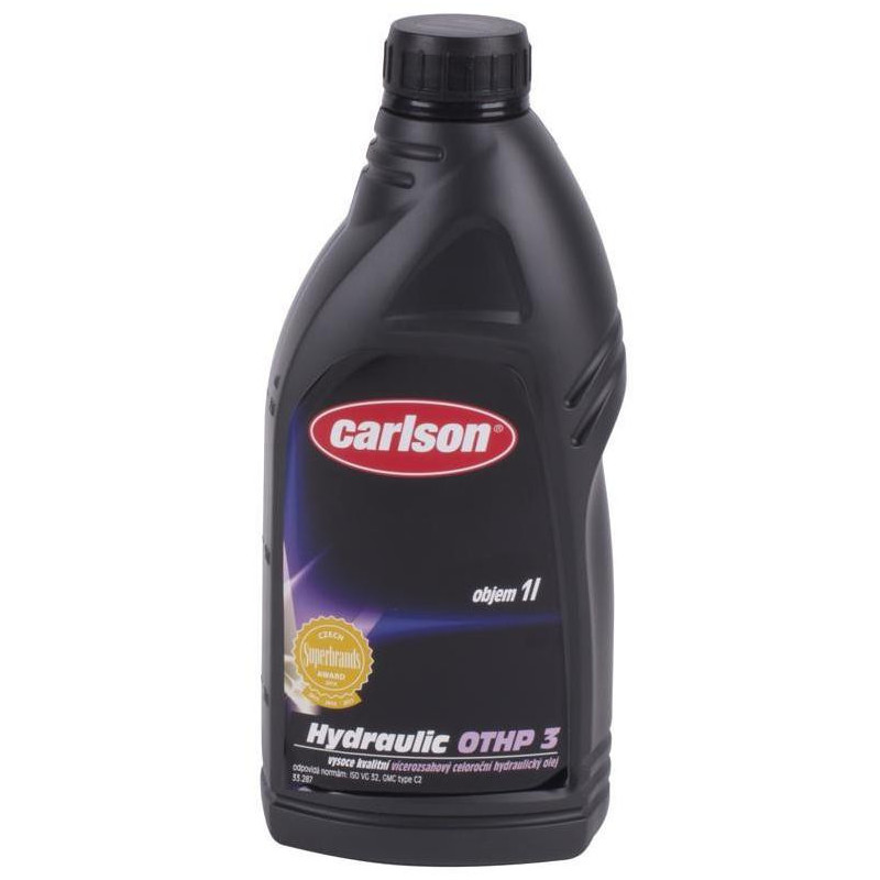 Olej carlson HYDRAULIC OTHP 3, hydraulický, do štiepačky, 1000 ml