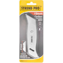 Nôž Strend Pro UKX-52-3, 19 mm, AluBody, pevný, s vymeniteľnou čepeľou