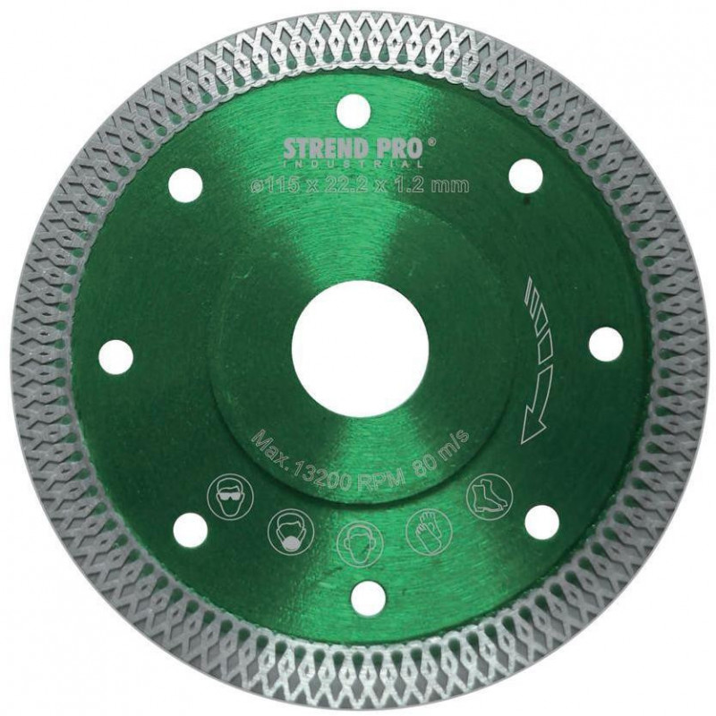 Kotúč Strend Pro Industrial 115x22.2x1.2 mm, diamantový, ultra tenký