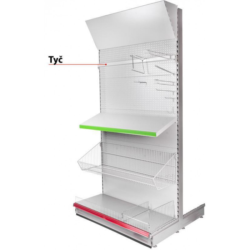 Tyč Racks H20 950x20x30x2.0 mm, na ťažké náradie *M*