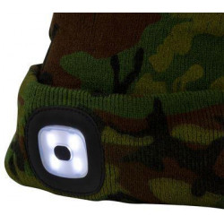 Čiapka Strend Pro Albacore kamufláž L, 4x SMD LED, USB nabíjanie