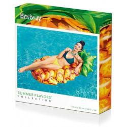 Nafukovačka Bestway® 43310, Pineapple, do vody, 174x96 cm