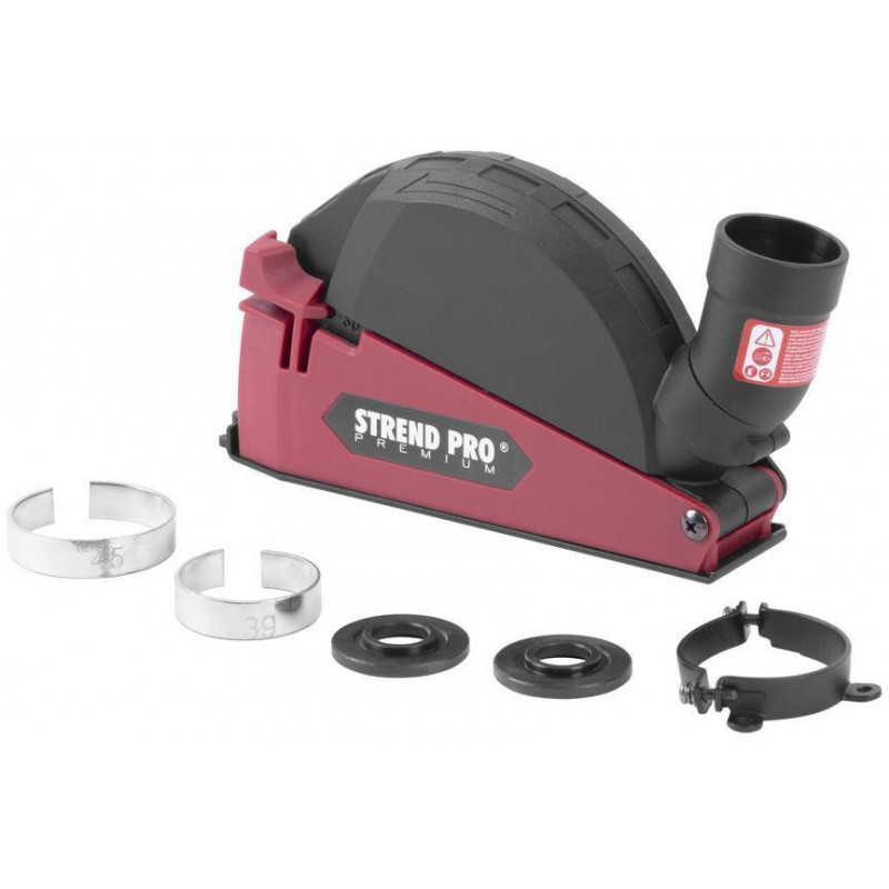 Kryt Strend Pro CDS5, odsávací, 115/125 mm, na uhlovú brúsku, na frézovanie