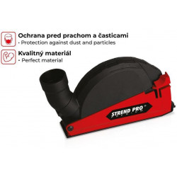 Kryt Strend Pro CDS5, odsávací, 115/125 mm, na uhlovú brúsku, na frézovanie