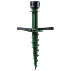 Stojan na plážový slnečník Strend Pro OD-50265, skrutka do zeme, držiak, 22-34 mm