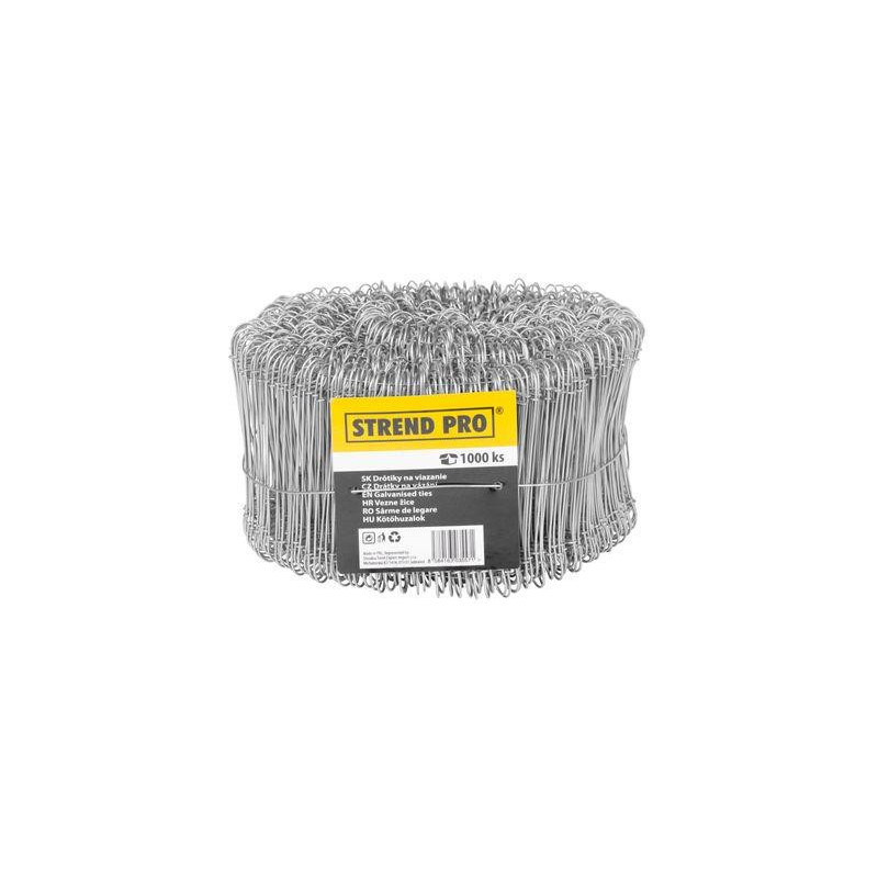 Drôt Strend Pro WGT10, 1.1x220 mm, na viazanie železa, 1000 ks, Zn