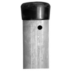 Stĺpik Strend Pro METALTEC ZN, 48/1750/1,50 mm, okrúhly, čiapočka