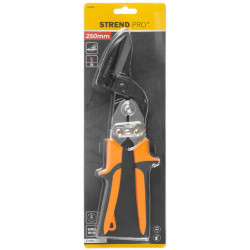 Nožnice Strend Pro AS205, na plech, vyosené