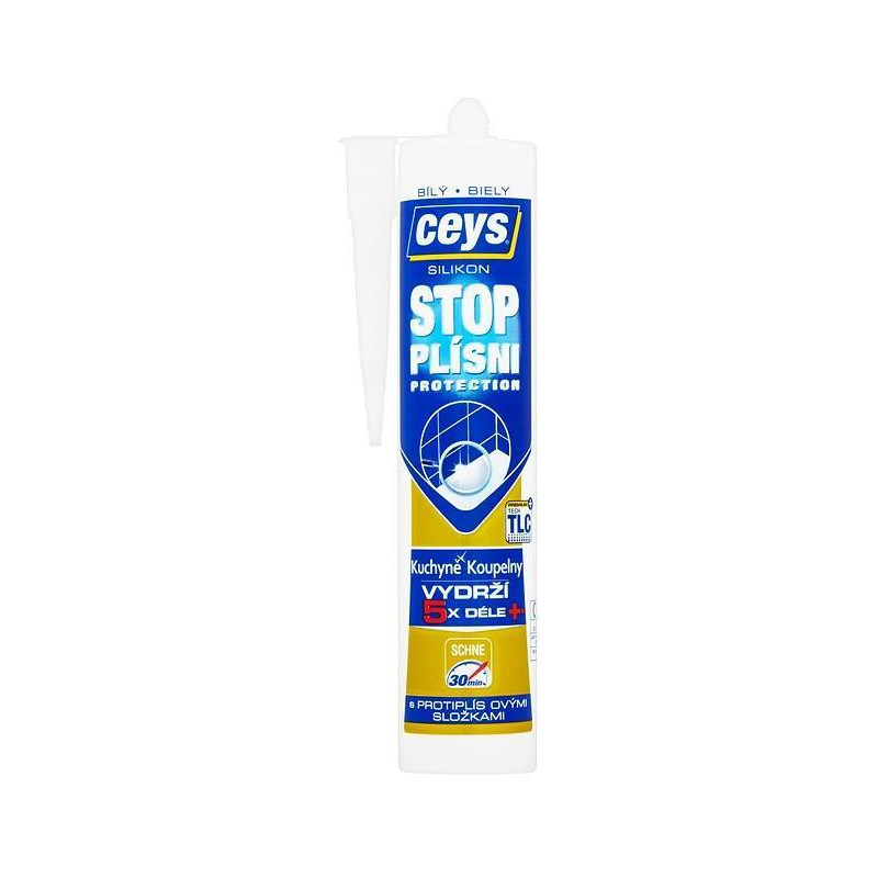 Silikón Ceys Stop plesniam, biely, 280 ml