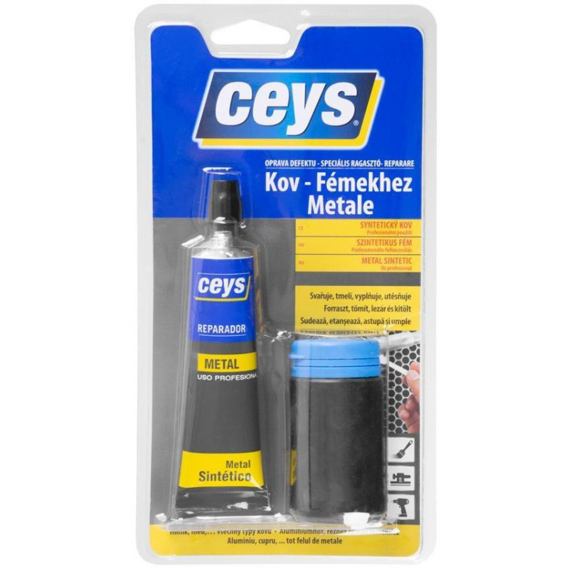 Lepidlo Ceys OPRAVA DEFEKTU syntetický kov, 40 ml + 40 g