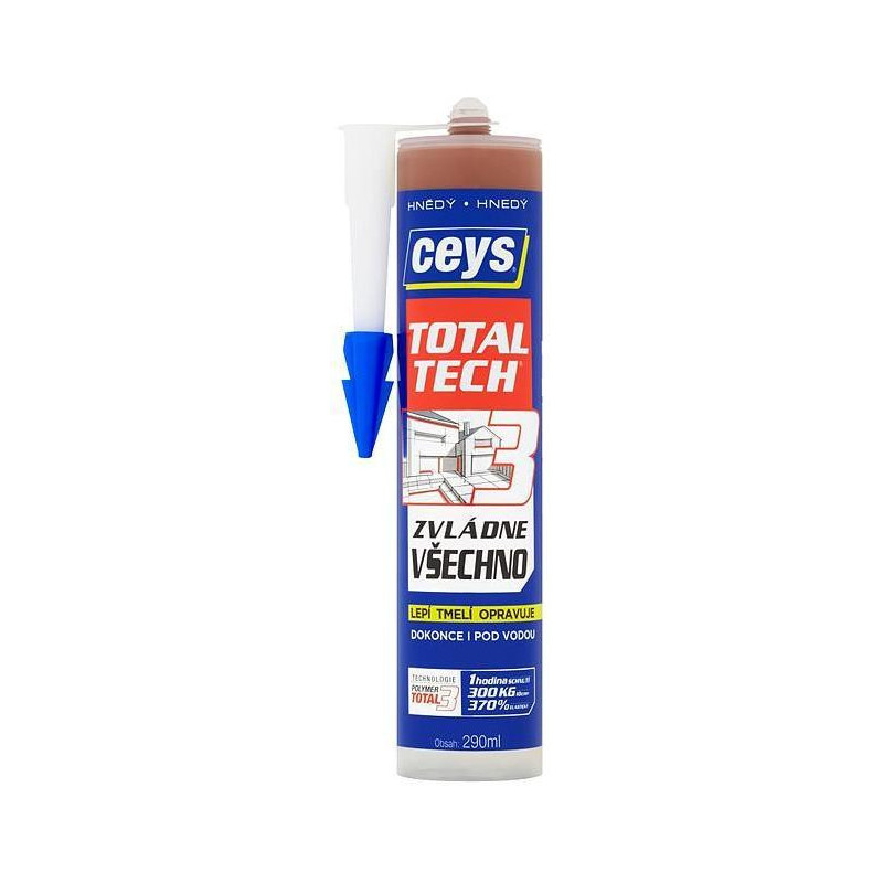 Lepidlo Ceys TOTAL TECH EXPRESS, hnedé, 290 ml