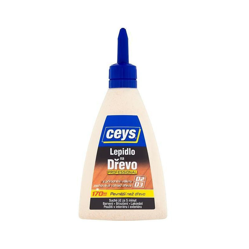 Lepidlo Ceys Professional na drevo, D2/D3, 250 g