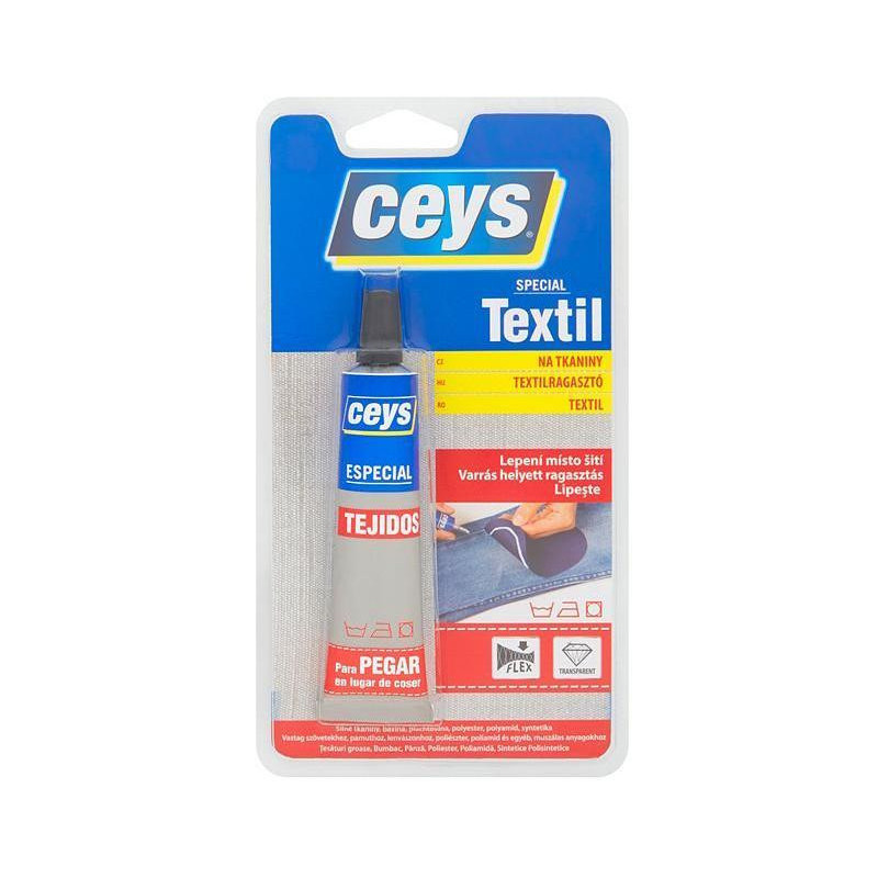 Lepidlo Ceys SPECIAL TEXTIL, na tkaniny, 30 ml