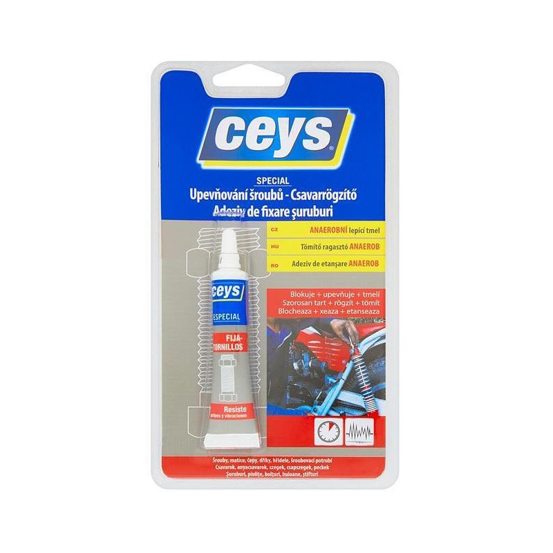 Lepidlo Ceys SPECIAL upevňovanie skrutiek, 6 g