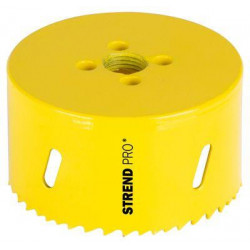 Vyrezávač Strend Pro BHS44, 80 mm, M3 Bi-metal, korunka do kovu, pílový