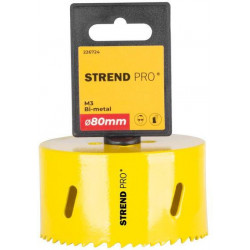Vyrezávač Strend Pro BHS44, 80 mm, M3 Bi-metal, korunka do kovu, pílový