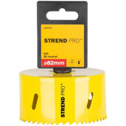Vyrezávač Strend Pro BHS44, 82 mm, M3 Bi-metal, korunka do kovu, pílový