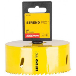 Vyrezávač Strend Pro BHS44, 105 mm, M3 Bi-metal, korunka do kovu, pílový