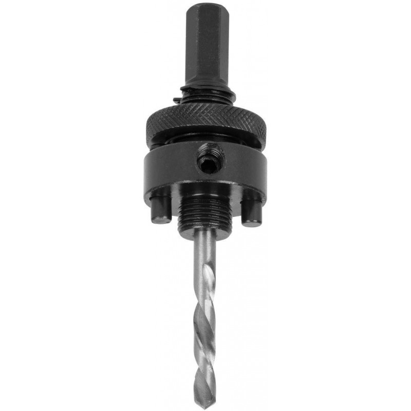 Unášač vyrezávacích koruniek Strend Pro Bi-metal, HEX stopka 13 mm (7/16") 32-210 mm