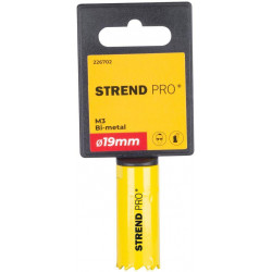 Vyrezávač Strend Pro BHS44, 19 mm, M3 Bi-metal, korunka do kovu, pílový