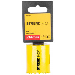 Vyrezávač Strend Pro BHS44, 38 mm, M3 Bi-metal, korunka do kovu, pílový