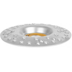 Kotúč Strend Pro, 125 mm, brúsny na drevo, s otvormi, na uhlovú brúsku