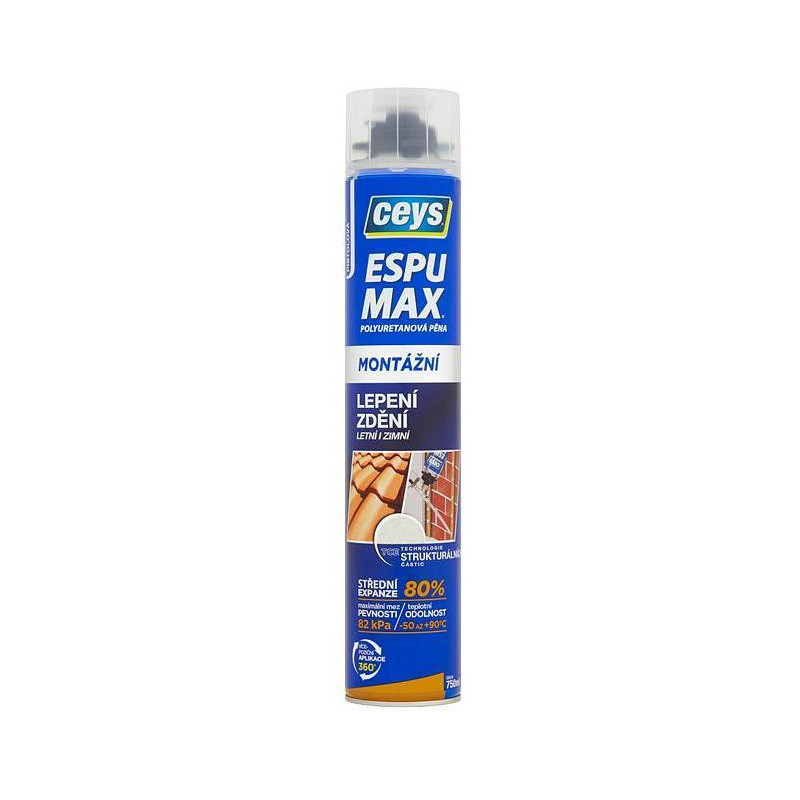 Pena Ceys Espumax PU, montážna, 750 ml