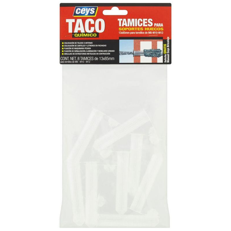 Sitko na chemickú kotvu Ceys 13 x 85 mm, 8 ks