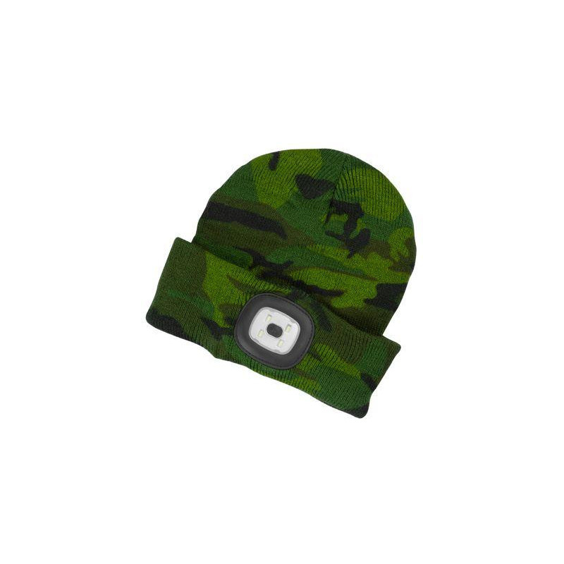 Čiapka Strend Pro Albacore kid kamufláž M, 4x SMD LED, USB nabíjanie