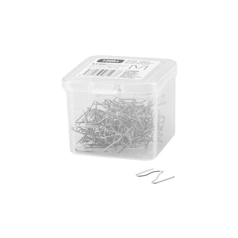 Spona Strend Pro, pre pištoľ na zváranie plastov, vonkajší uhol, 0,6 mm, bal. 100 ks