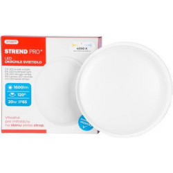 Svietidlo Strend Pro Bulkhead, SMD LED 2835, 1600 lm, na strop a stenu, okrúhle, IP65