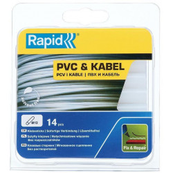 Tyčinka RAPID, 12x94 mm, PVC a káble, 14 ks, tavná, lepiaca, náplň do tavnej pištole