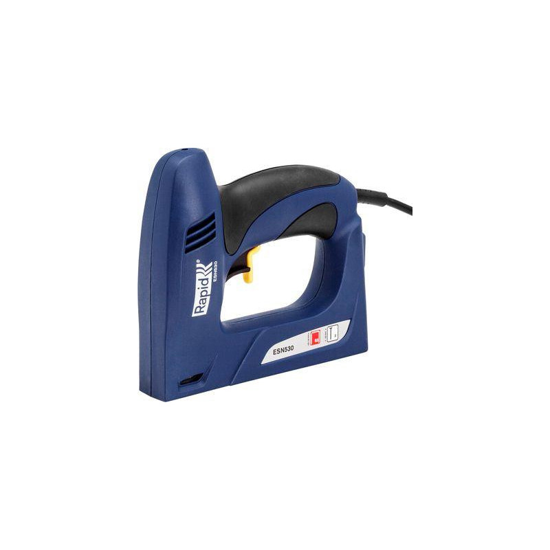 Sponkovačka RAPID ESN 530, elektrická, klincovačka čalunnícka, spony typ 53, 6-14 mm, klince 8 15 mm