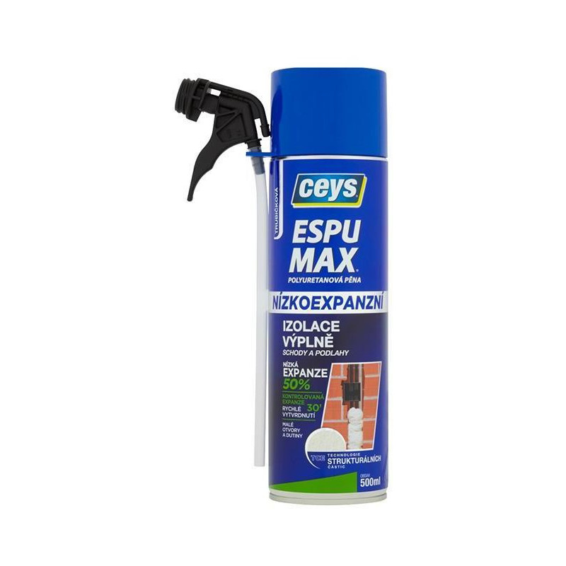 Pena Ceys Espumax Control Total PU, nízkoexpanzná, 500 ml