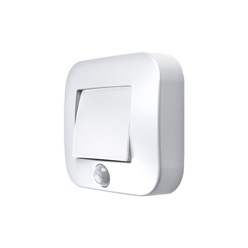 Svietidlo LEDVANCE NIGHTLUX® Hall White, so senzorom pohybu, naklápacie, 3xAAA, 84x73x22 mm