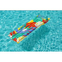 Nafukovačka Bestway® 44033, Fashion Floating Mat, mix farieb, do vody, 183x69 cm