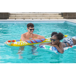 Nafukovačka Bestway® 44033, Fashion Floating Mat, mix farieb, do vody, 183x69 cm