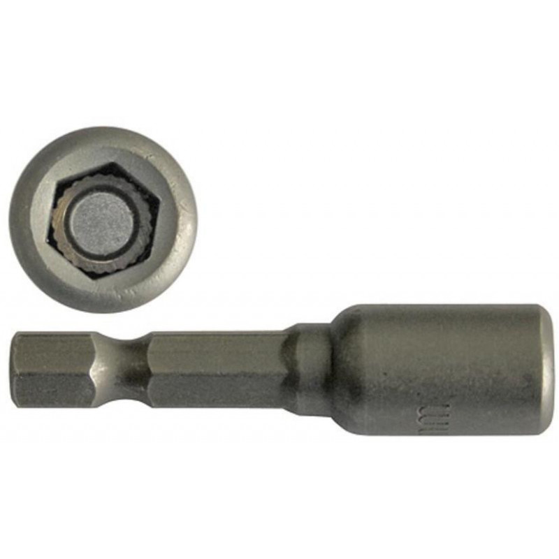 Hlavica s magnetom Strend Pro MS84, 12 mm, 1/4", magnetický držiak bitov, bal. 5 ks