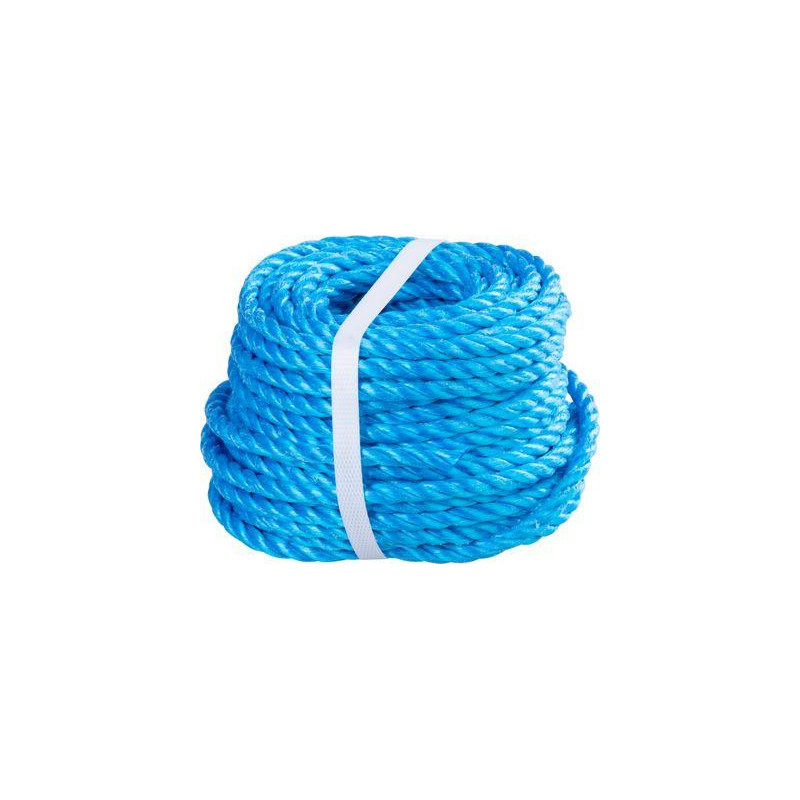 Lano Strend Pro Premium, PP, 8 mm, stáčané, modré, L-20 m