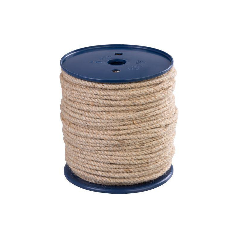 Lano Strend Pro Premium, jutové, prírodné, 4 mm, šnúra, stáčané, L-100 m