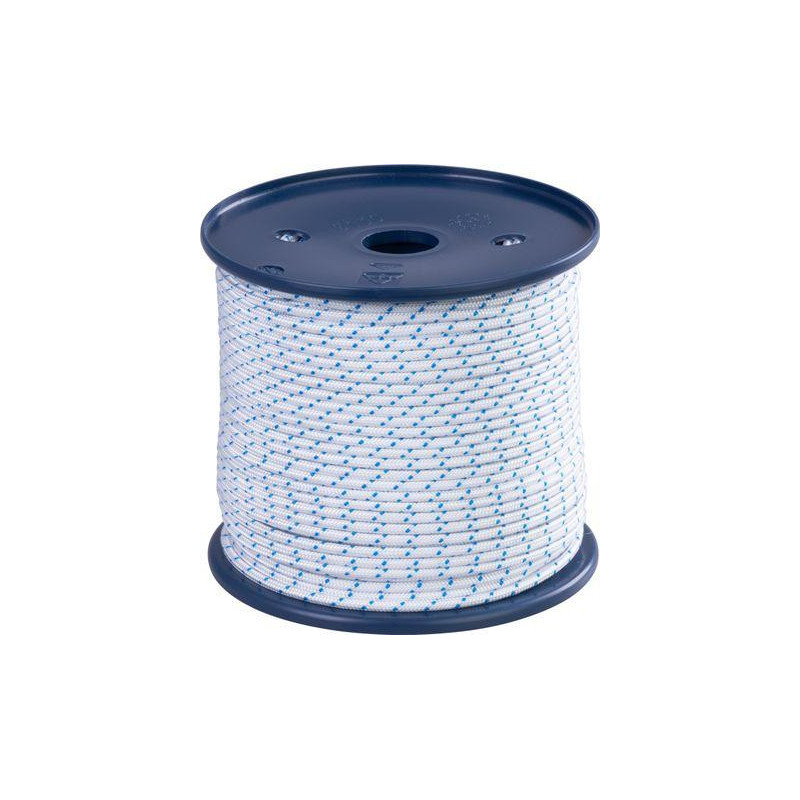 Lano Strend Pro Premium, KRUŽBERK, 3 mm, štartovacia šnúra, biele/modré, L-100 m