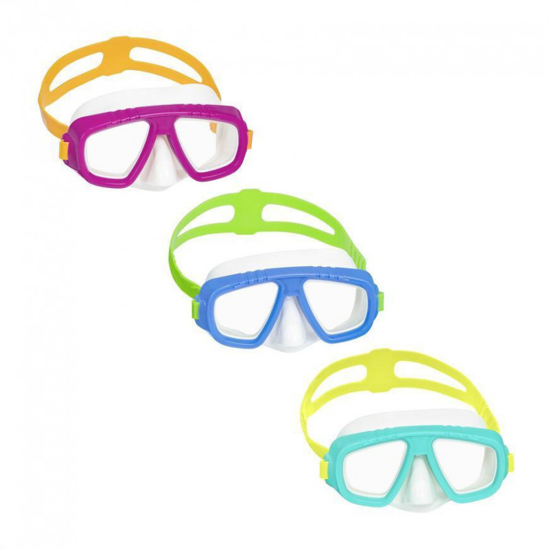 Okuliare Bestway® 22011, Hydro-Swim Lil' Caymen, mix farieb, plavecké, na potápanie, do vody