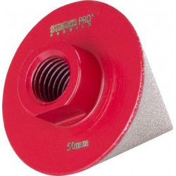 Fréza Strend Pro Premium DCB14, 0-50 mm, M14, korunka, ostrý kužeľ na opracovanie dier, diamant, professional