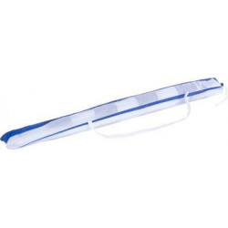 Slnečník DALIA 180 cm, 32/32 mm, s naklápacím kĺbom, modro-biely, plážový
