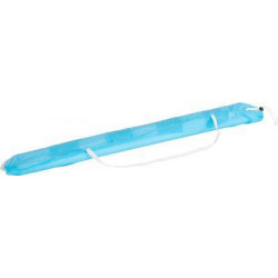 Slnečník DALIA 180 cm, 32/32 mm, s naklápacím kĺbom, modro-biely, plážový