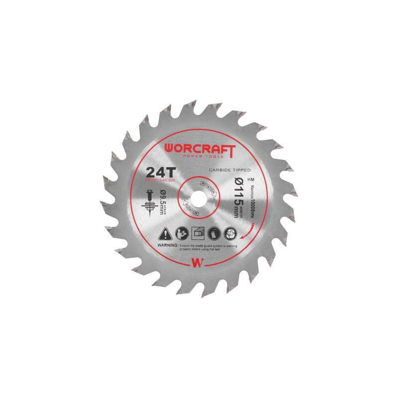 Kotúč pre Worcraft CMCS-S20LiB, 115x9,5 mm, 24T, pílový