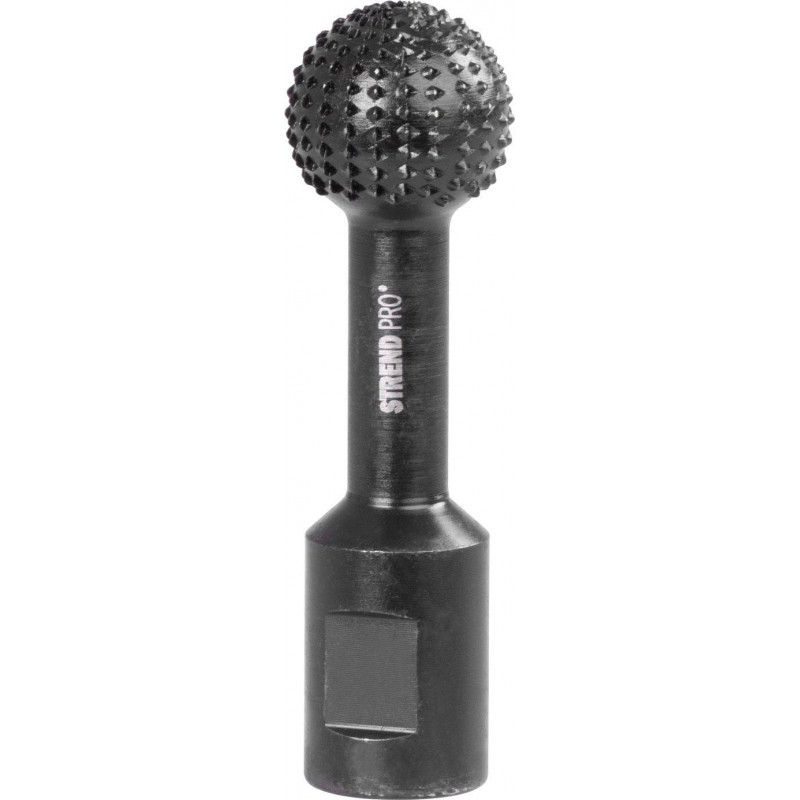 Rašpľa Strend Pro RSP41, na drevo, 30 mm, pre uhlovú brúsku, guľová, čierna